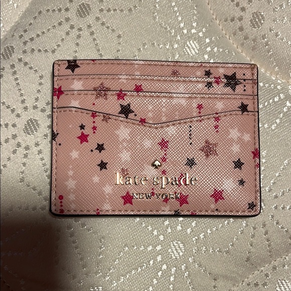 Kate Spade Pink and Red Crossbody Bag with Starburst Design - Picture 2 of 3